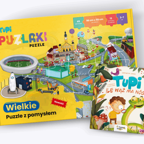 Tupi Paka! - Puzlaki + książka
