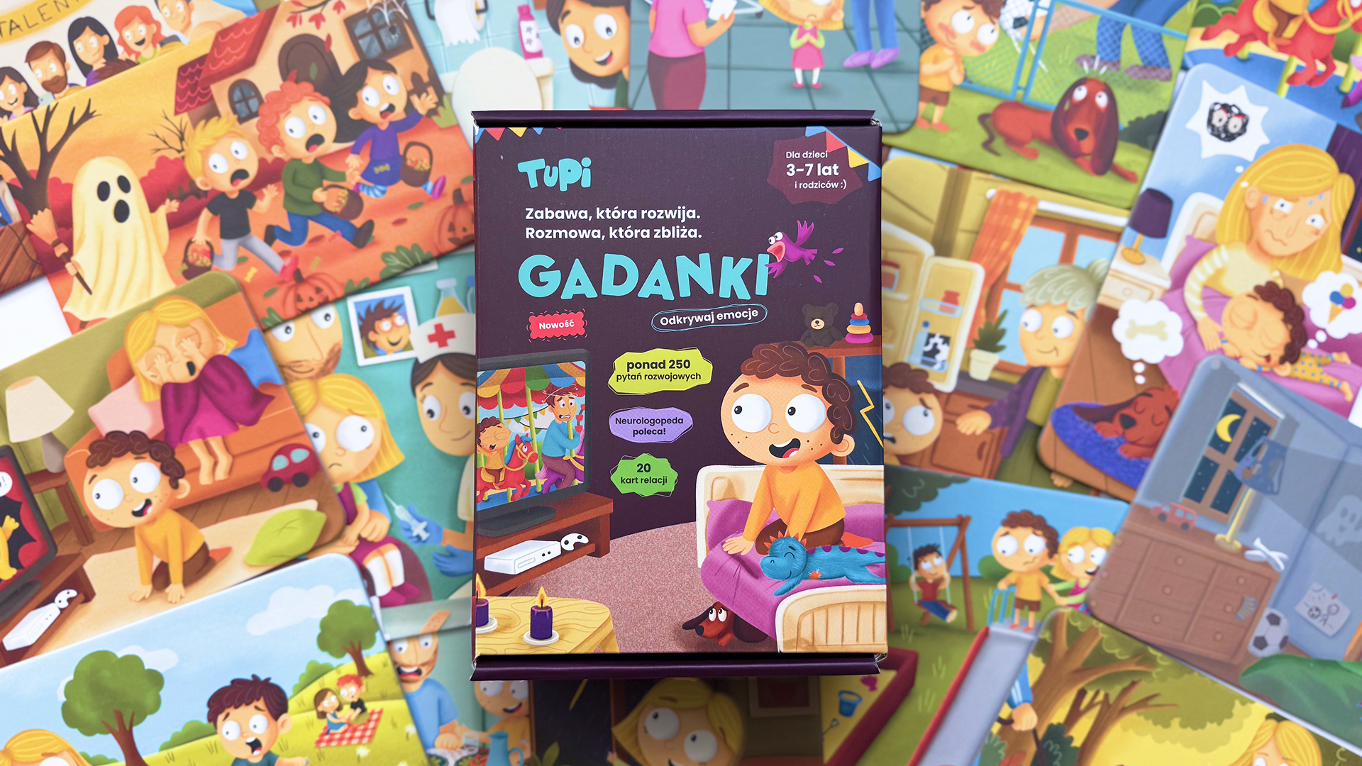 Karty relacji - Odkrywaj emocje