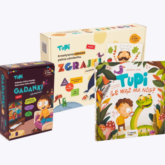 Tupi MEGA Paka! - Gadanki + Zgrajki + książka