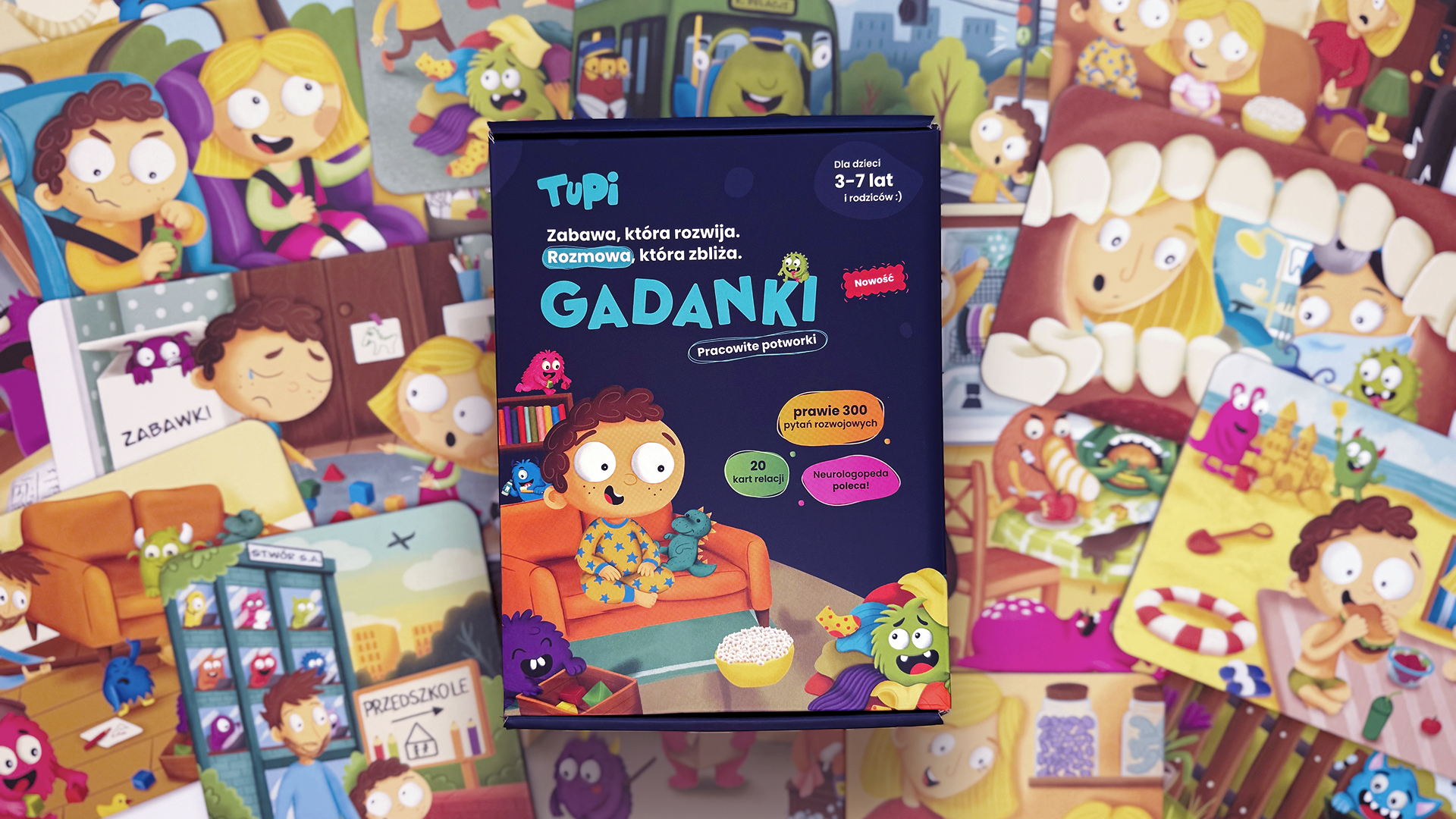 Karty relacji - Pracowite potworki