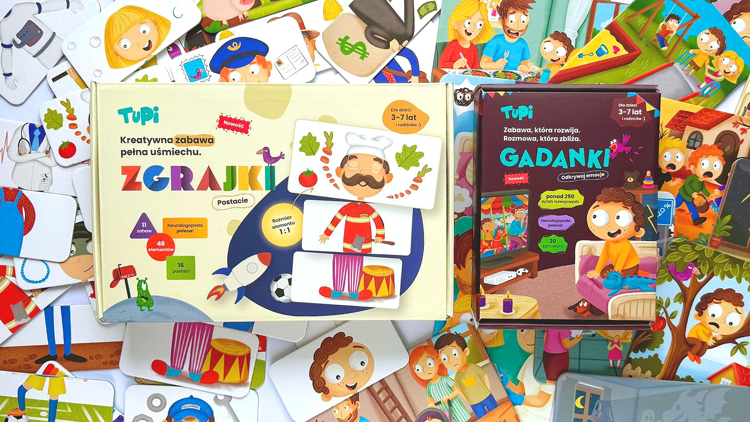Tupi Mini Paka! Zestaw Zgrajki i Gadanki