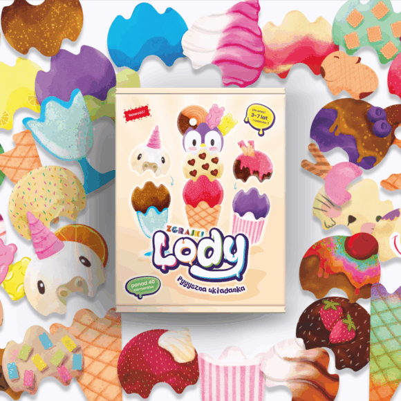 Lody - pyyyszna układanka
