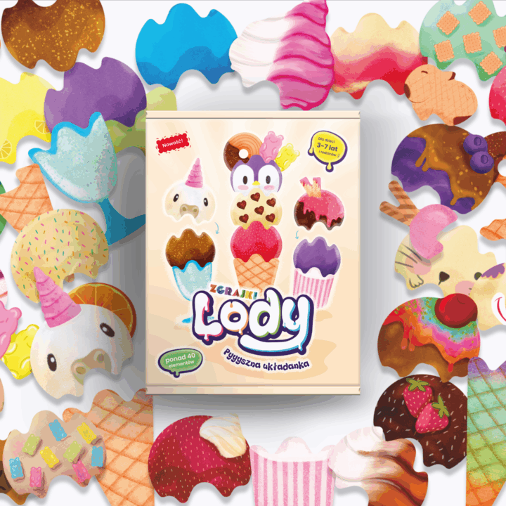 Lody - pyyyszna układanka
